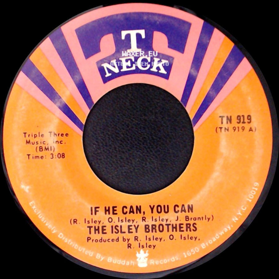 The Isley Brothers - Holdin' On / If He Can, You Can side B