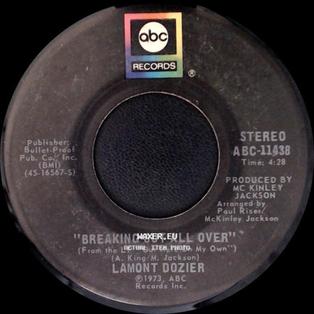 Lamont Dozier - Breaking Out All Over / Fish Ain't Bitin' side A