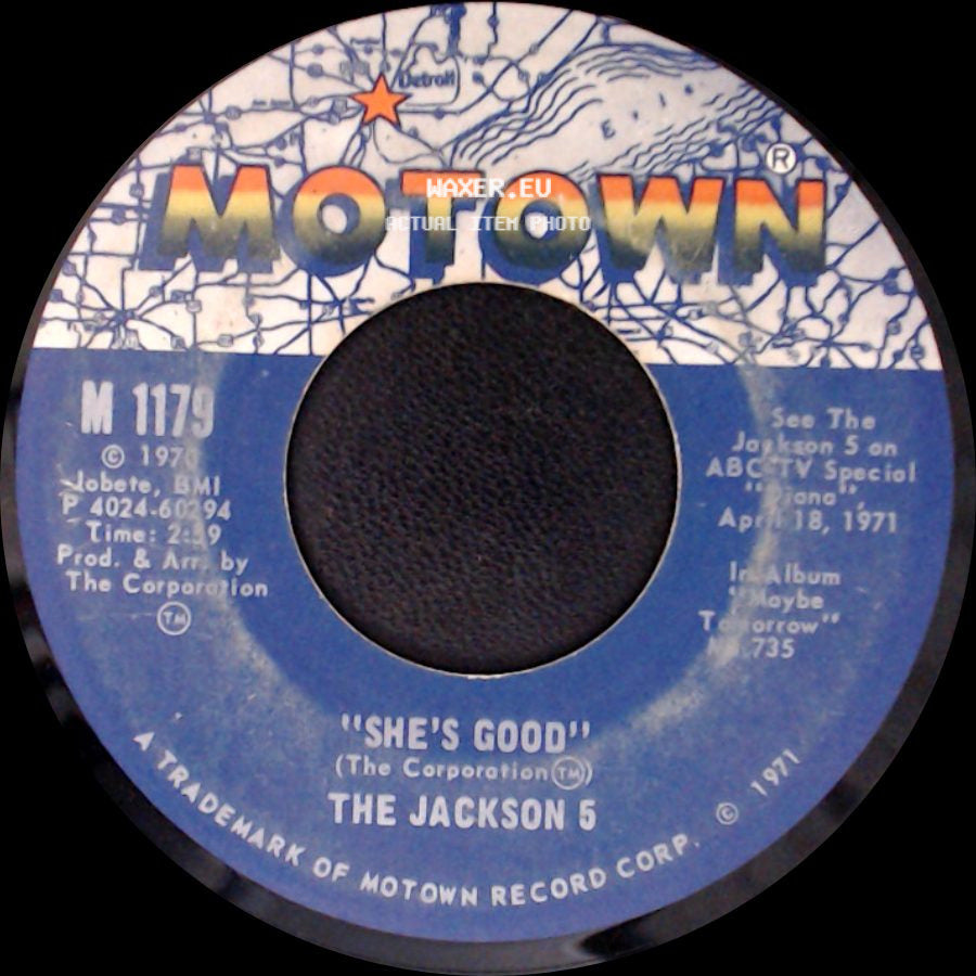 The Jackson 5 - She's Good / Never Can Say Goodbye side A