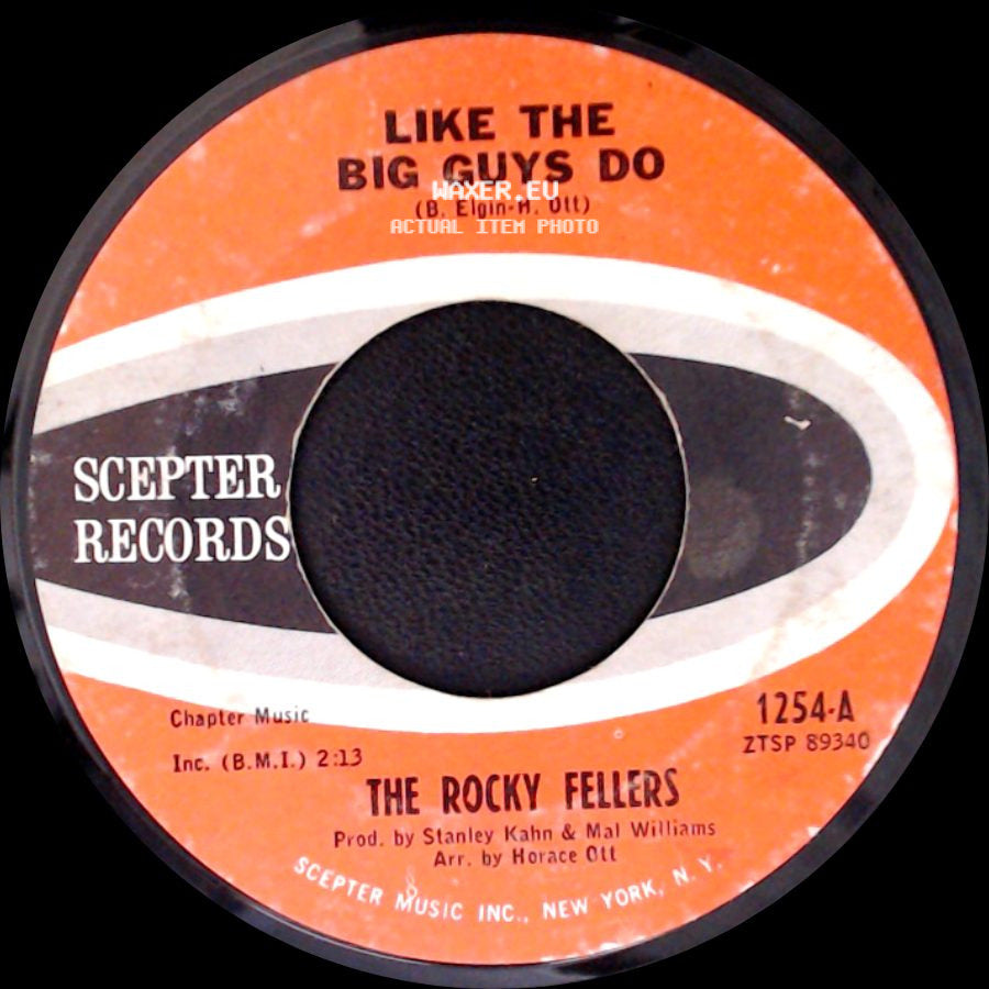 The Rocky Fellers - Great Big World / Like The Big Guys Do side B