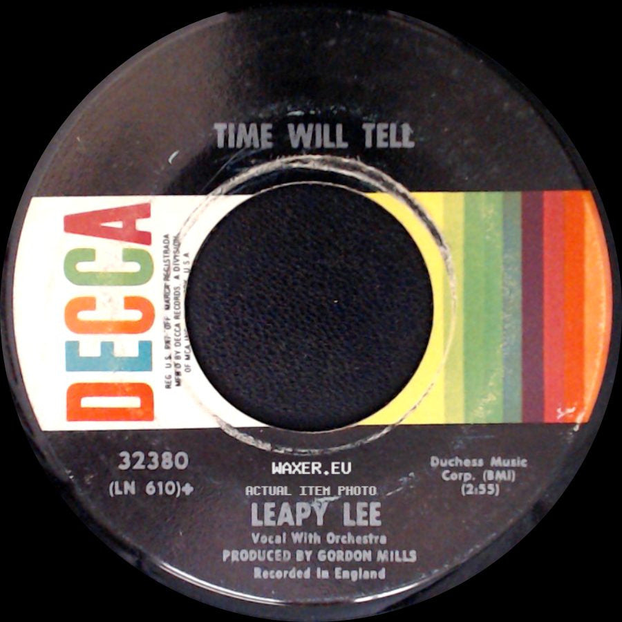 Leapy Lee - Time Will Tell / Little Arrows side A
