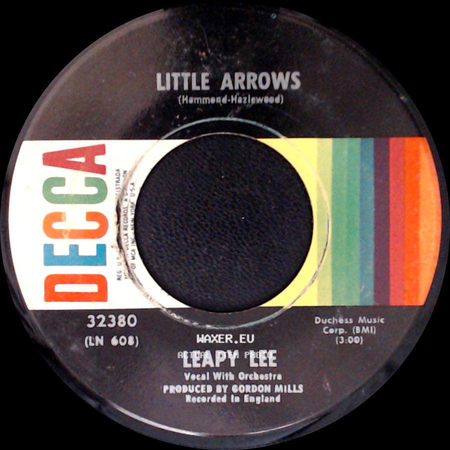 Leapy Lee - Time Will Tell / Little Arrows side B