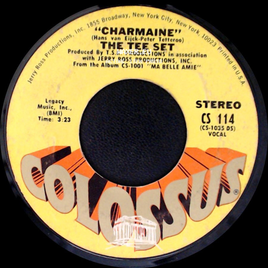 The Tee Set - Charmaine / If You Do Believe In Love side A