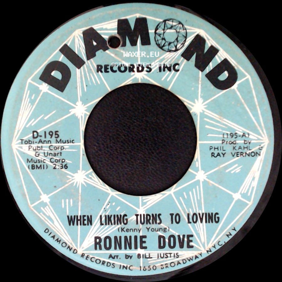 Ronnie Dove - I'm Learning How To Smile Again / When Liking Turns To Loving side B