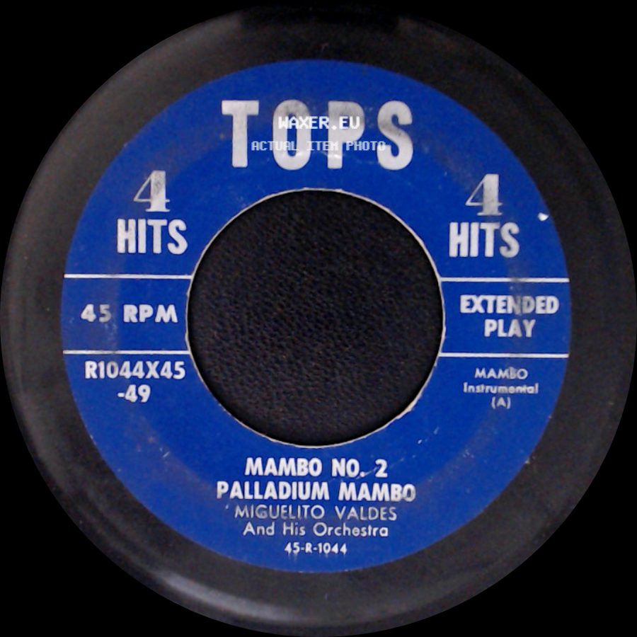 Miguelito Valdes And His Orchestra / Tito Rodriguez And His Orchestra - Mambo No. 2 Palladium Mambo / Mambo San Juan / Virgin Isle Mambo side A