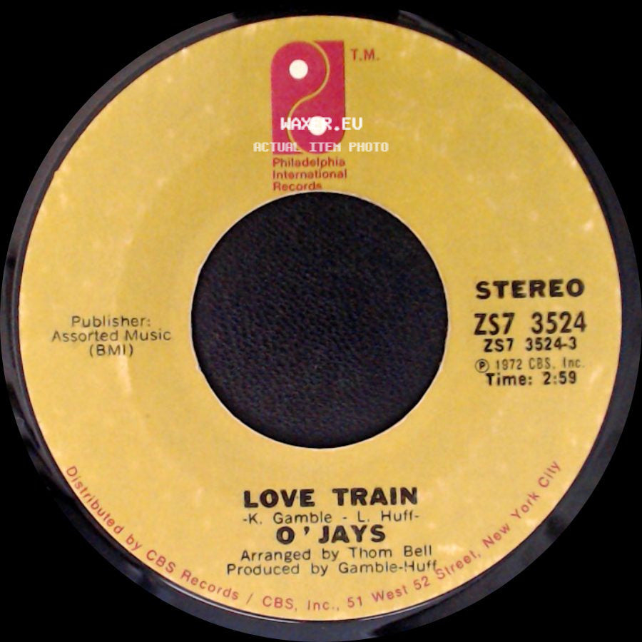O'jays - Love Train / Who Am I side A