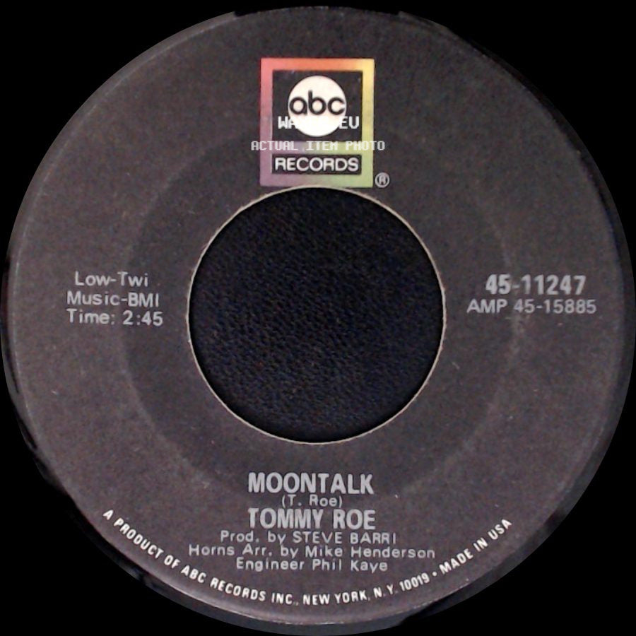 Tommy Roe - Moontalk / Jam Up Jelly Tight side A