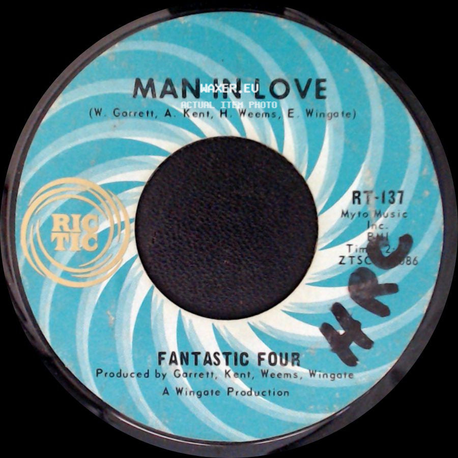 Fantastic Four - No Love Like Your Love / Man In Love side B