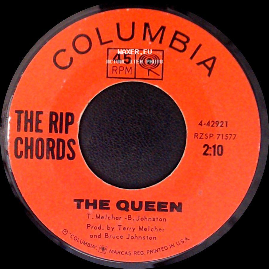 The Rip Chords - Hey Little Cobra / The Queen side B