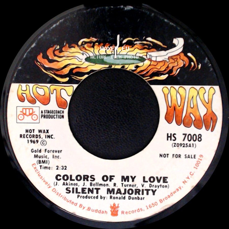 Silent Majority - Colors Of My Love / Frightened Girl side A