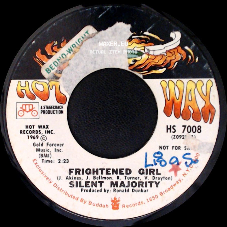 Silent Majority - Colors Of My Love / Frightened Girl side B