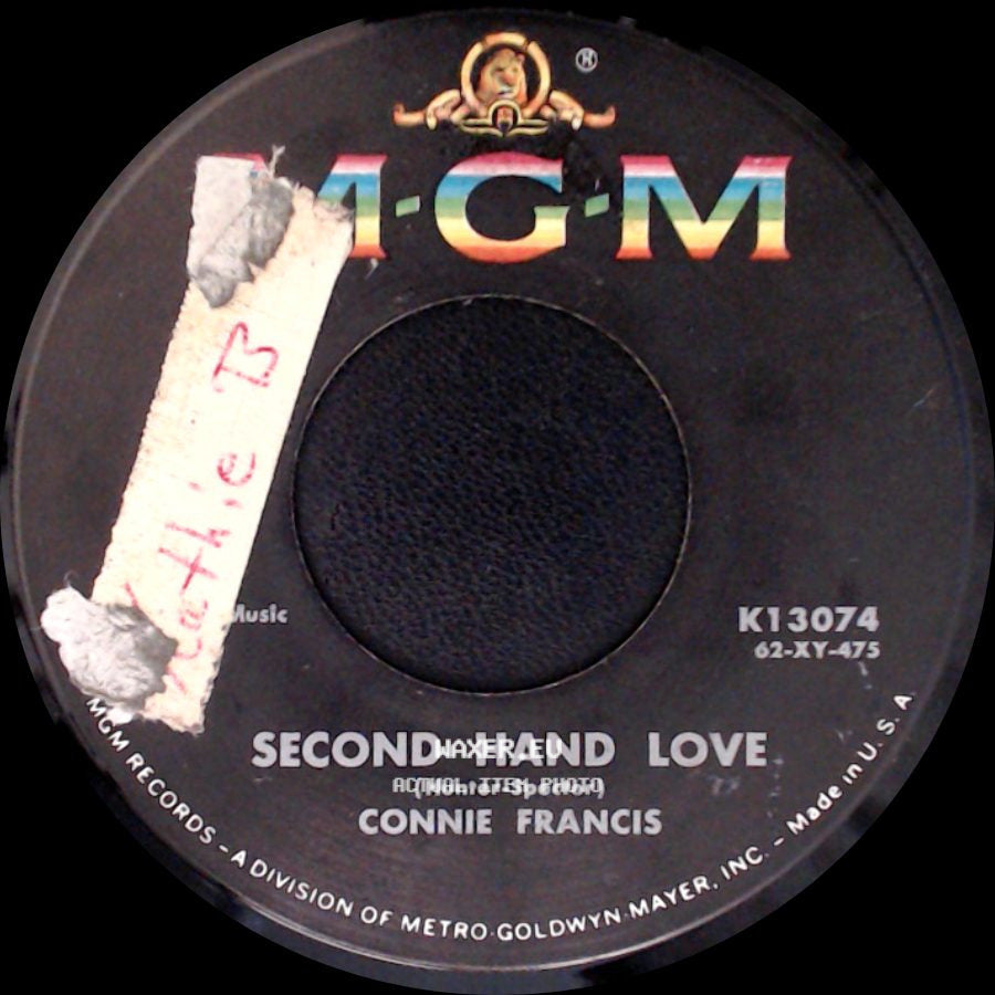 Connie Francis - Second Hand Love / Gonna Git That Man side A