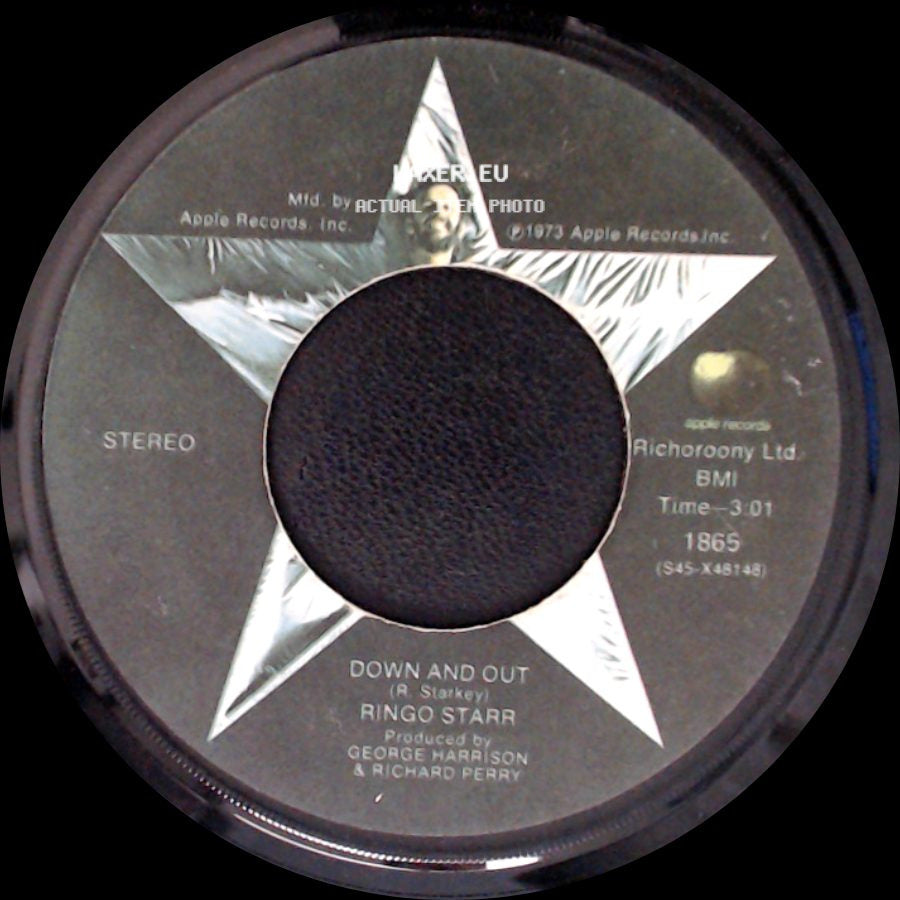 Ringo Starr - Photograph / Down And Out side B