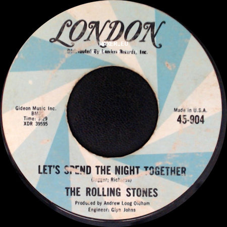 The Rolling Stones - Let's Spend The Night Together / Ruby Tuesday side A