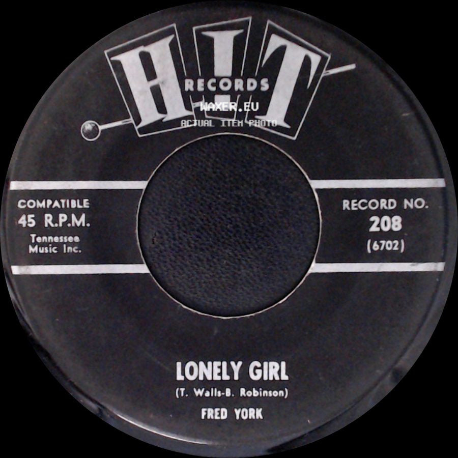 Jack White / Fred York - 10 Little Bottles / Lonely Girl side B