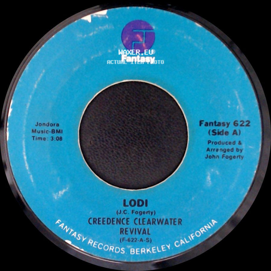 Creedence Clearwater Revival - Lodi / Bad Moon Rising side A