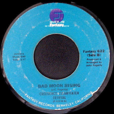 Creedence Clearwater Revival - Lodi / Bad Moon Rising side B
