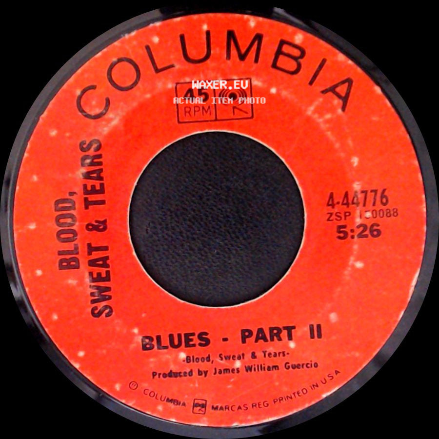 Blood, Sweat & Tears - Blues - Part Ii / You've Made Me So Very Happy side A
