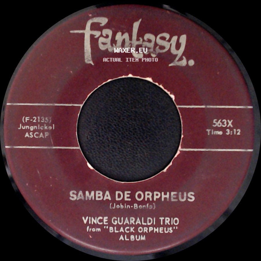 Vince Guaraldi Trio - Samba De Orpheus / Cast Your Fate To The Wind side A