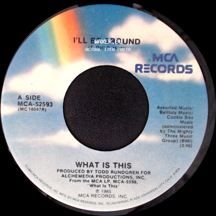 Unknown Artist - I'll Be Around / What Is This side A