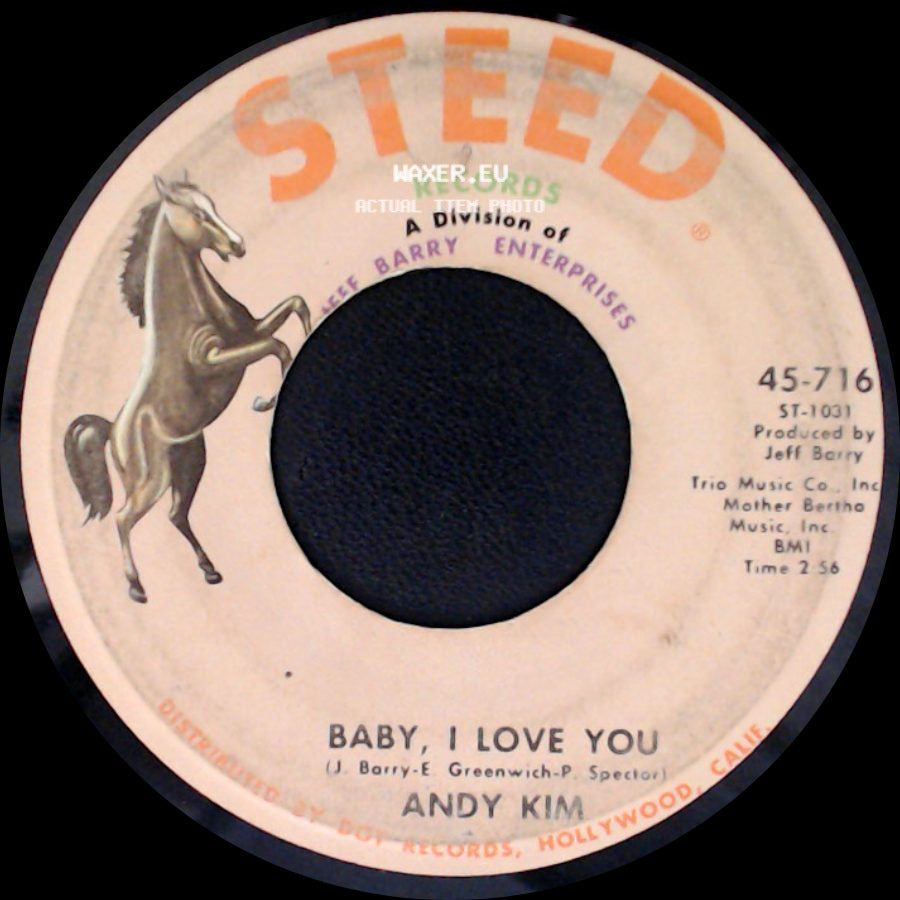 Andy Kim - Baby, I Love You / Gee Girl side A