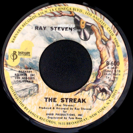Ray Stevens - You've Got The Music Inside / The Streak side B