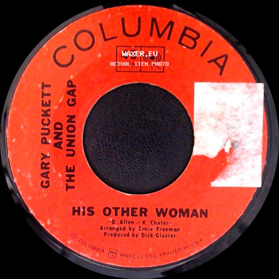 Gary Puckett And The Union Gap - This Girl Is A Woman Now / His Other Woman side B