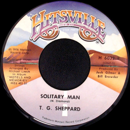 T. G. Sheppard - Solitary Man / Shame side A