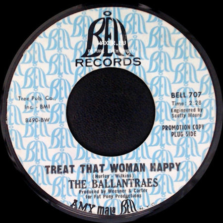 The Ballantraes - Kelly O'casey / Treat That Woman Happy side B