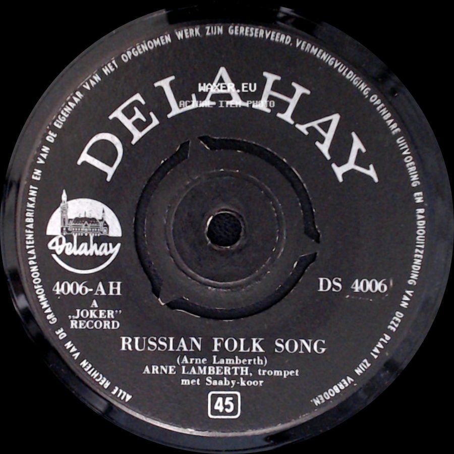 Arne Lamberth - Russian Serenade / Russian Folk Song side B