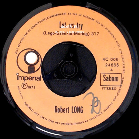 Robert Long - Let Us Try / Just One Word side A