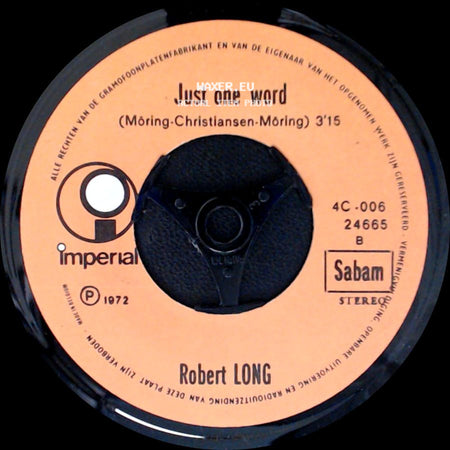 Robert Long - Let Us Try / Just One Word side B
