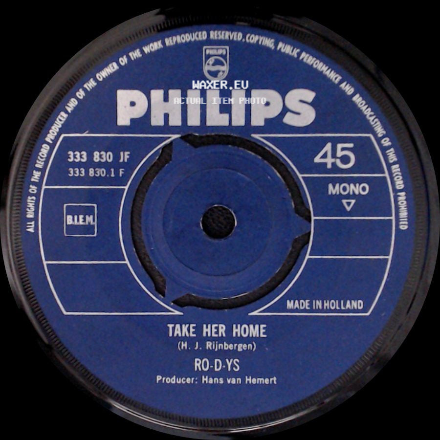 Ro-D-Ys - Take Her Home / Only One Week side A
