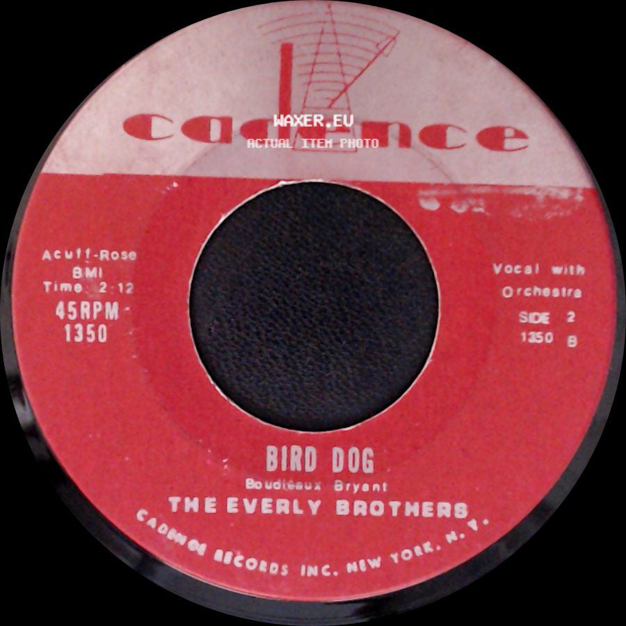The Everly Brothers - Devoted To You / Bird Dog side B