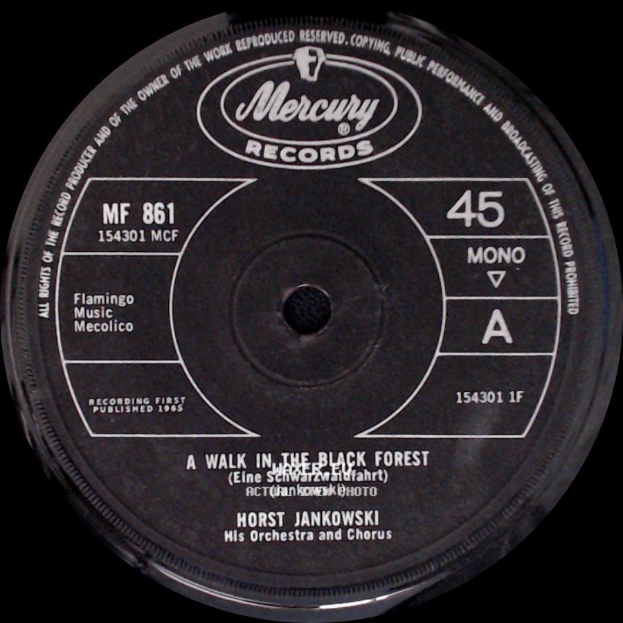 Horst Jankowski His Orchestra And Chorus - A Walk In The Black Forest / Nola side A