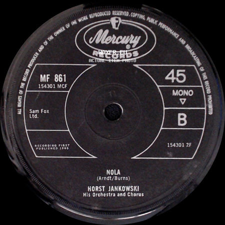 Horst Jankowski His Orchestra And Chorus - A Walk In The Black Forest / Nola side B