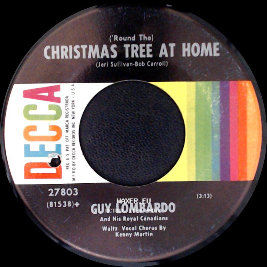 Guy Lombardo And His Royal Canadians - Rudolph The Red Nosed Reindeer / 'round The Christmas Tree At Home side B