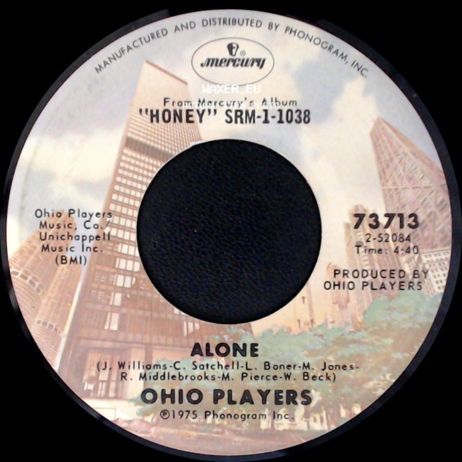 Ohio Players - Alone / Sweet Sticky Thing side A