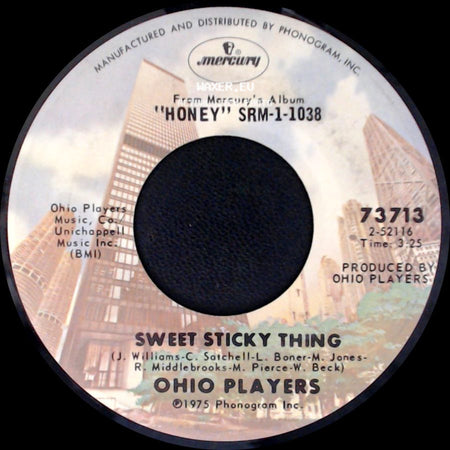 Ohio Players - Alone / Sweet Sticky Thing side B
