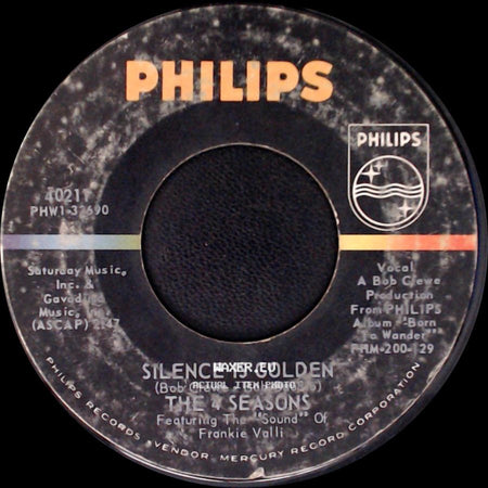 The 4 Seasons - Silence Is Golden / Rag Doll side A