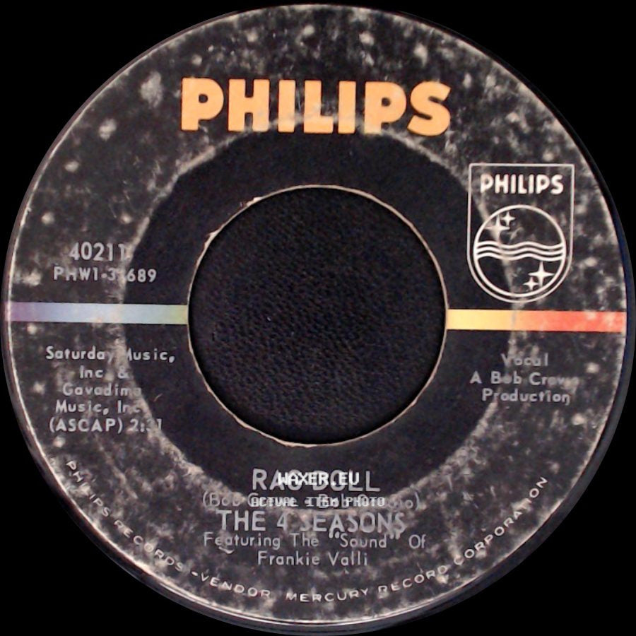 The 4 Seasons - Silence Is Golden / Rag Doll side B