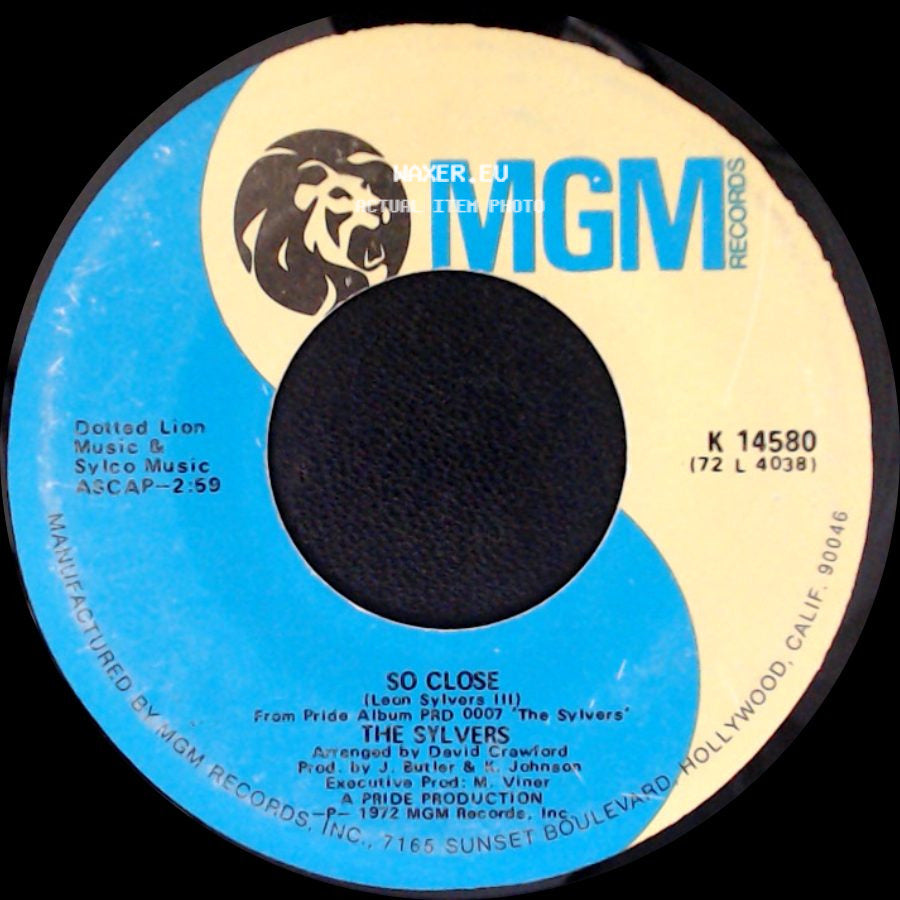The Sylvers / Foster Sylvers - So Close / Misdemeanor side A