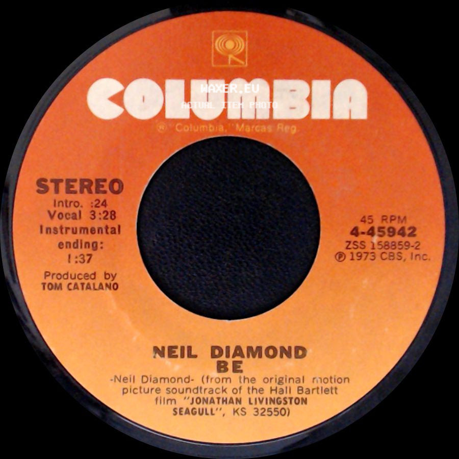 Neil Diamond - Flight Of The Gull (Instrumental) / Be side B