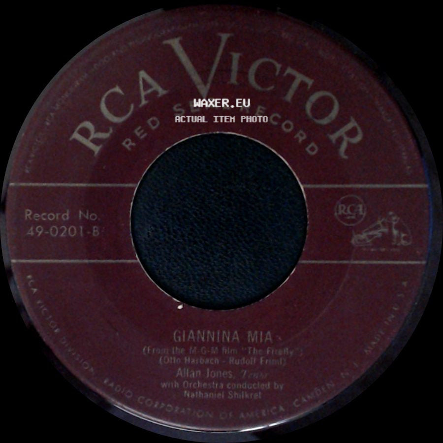 Allan Jones, Tenor / Allan Jones - The Donkey Serenade / Giannina Mia side B