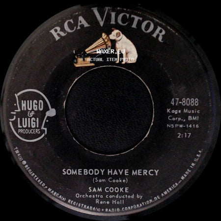 Sam Cooke - Nothing Can Change This Love / Somebody Have Mercy side B