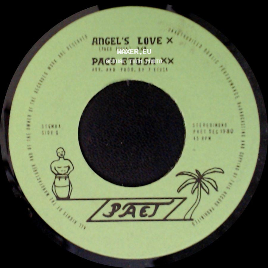 Paco Etusa Xx / Paco Etusa - Angel's Love X / Maritsa side A