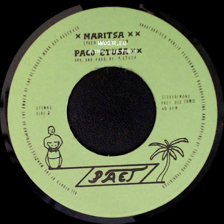 Paco Etusa Xx / Paco Etusa - Angel's Love X / Maritsa side B