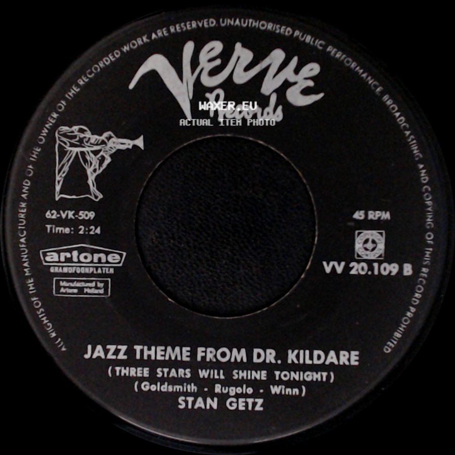 The Stan Getz - Charlie Byrd Quintet / Stan Getz - Desafinado / Jazz Theme From Dr. Kildare (Three Stars Will Shine Tonight) side B