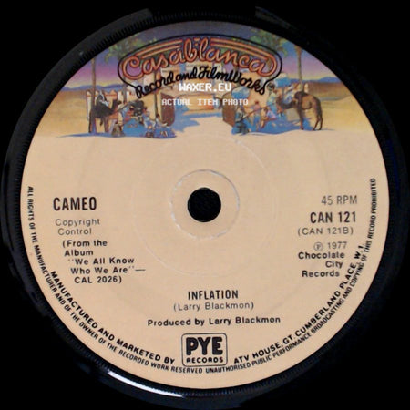 Cameo - Inflation / It's Serious side A