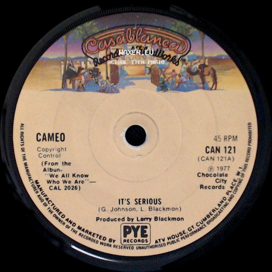 Cameo - Inflation / It's Serious side B